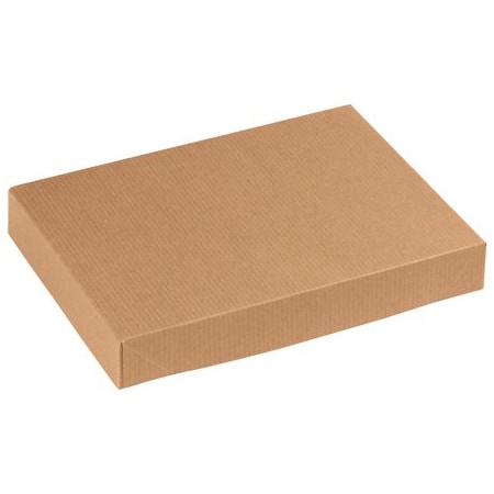 Bsc Preferred 11-1/2 x 8-1/2 x 1 5/8'' Kraft Apparel Boxes, 100PK BUY00017239
